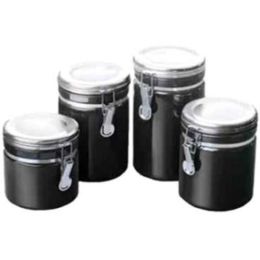 Anchor Hocking Ceramic Canister Set