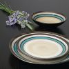 Gibson Elite Lewisville 16 Piece Dinnerware Set, Teal