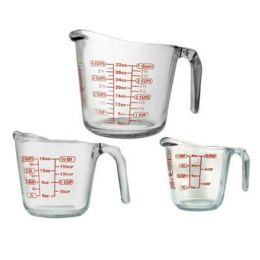 Anchor Hocking 3 pc. Open-Handle Measuring Cup Set