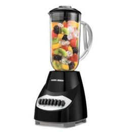 BD 10Spd Blender Black Plastic