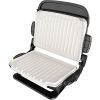 George Foreman 5-Serving Evolve Grill With Waffle Plates And Ceramic Grill Plates Black