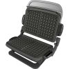 George Foreman Evolve Grill With Waffle Plates And Ceramic Grill Plates - Platinum