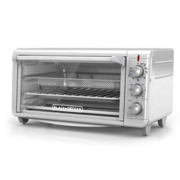 Black &amp; Decker Extra Wide Crisp 'N Bake Air Fry Toaster Oven