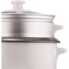 Brentwood 8 Cup Rice Cooker with Steamer in White (TS-180S)