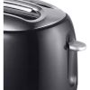 Brentwood TS-270BK Cool Touch 2-Slice Extra Wide Slot Retro Toaster, Black