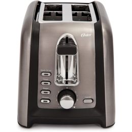 Oster Black Stainless Collection 2-Slice Toaster