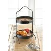 Accent Plus Vineyard 2-Tier Standing Tray