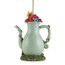 Accent Plus Tall Teapot Birdhouse