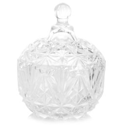 Home Jewelite Serve Bowl with Lid, Clear