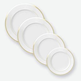 Classic Plastic Plates (Pack of 1 Pack of 10)