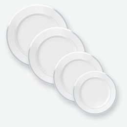 Classic Plastic Plates (Pack of 1)