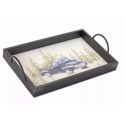 Truck Tray 19"L x 12"W MDF/Metal (Pack of 1)