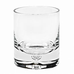 4 Piece Set Single Old Fashioned Lead Free Crystal Scotch Glass  6 oz (Pack of 1)