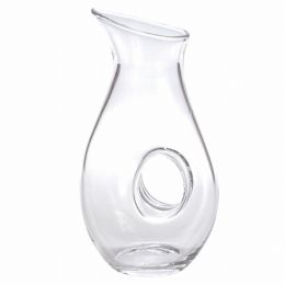 Mouth Blown Lead Free Crystal Pitcher  28 oz (Pack of 1)