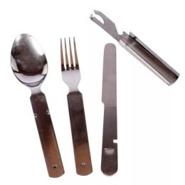 German Chow Set - Stainless Steel Used (Pack of 1)