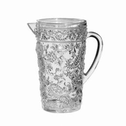 Acrylic Paisley Pitcher - Clear 2.5 qt (Pack of 1)
