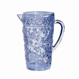 Acrylic Paisley Pitcher - Blue 2.5 qt (Pack of 1)