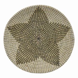 Plutus Brands Seagrass Tray in Multi-Colored Natural Fiber (Pack of 1)