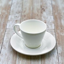 [ Set of 6 ] 6 FL OZ | 180 ML TEA CUP & SAUCER