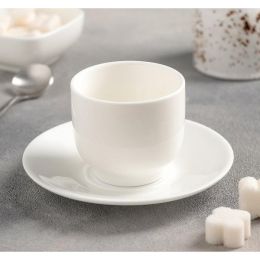 [ Set of 6 ] 5 FL OZ | 150 ML TEA CUP & SAUCER