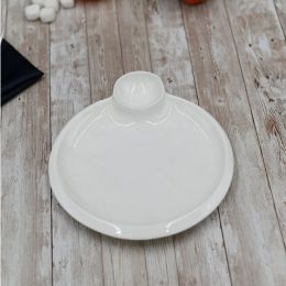 [ Set of 6 ] ROUND PLATTER 8" | 20 CM