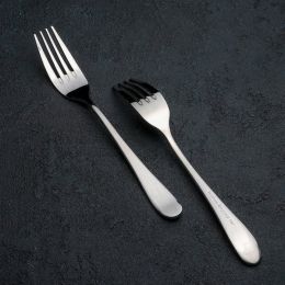 [ Set of 24 ] DINNER FORK 8" | 20 CM WHITE BOX PACKING