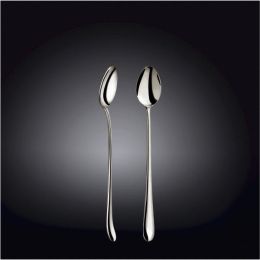 [ Set of 24 ] LONG DRINK SPOON 7.75" | 19.5 CM WHITE BOX PACKING