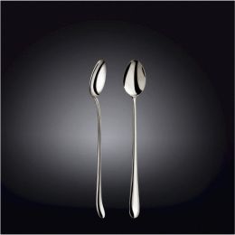 [ Set of 24 ] LONG DRINK SPOON 7.75" | 19.5 CM WHITE BOX PACKING