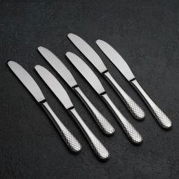[ Set of 24 ] DINNER KNIFE 8.5" | 22 CM IN WHITE BOX