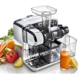 Omega CUBE300S Cube Slow Masticating Compact Design 200W Juicer Nutrition Center